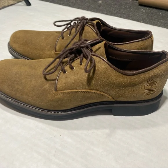 Timberland Men\'s Suede Oxfords - Tan s-l400.jpg main image 4